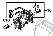 Couronne porte balais réf. 2 609 006 427 BOSCH